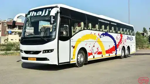 Jhajjz Transport Bus-Front Image
