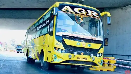 AGR Travels Bus-Front Image