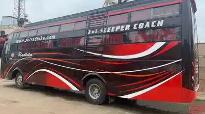 SKT Radhika Travels Bus-Side Image