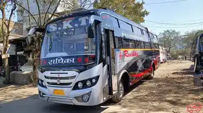 SKT Radhika Travels Bus-Side Image