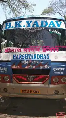 Babu Travels Indore Bus-Front Image