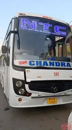 Chandra Travel Singhana Bus-Front Image