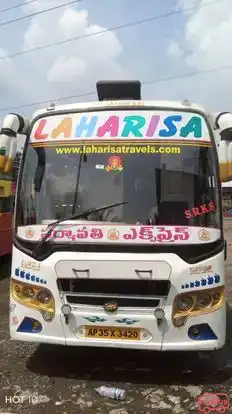 Laharisa Tours and Travels Bus-Front Image