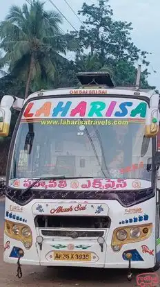 Laharisa Tours and Travels Bus-Front Image