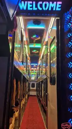 Raj Travels Bus-Seats layout Image