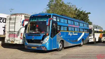 Raj Travels Bus-Front Image