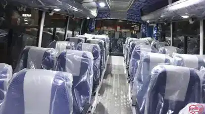 Star Travels Ujjain Bus-Seats layout Image