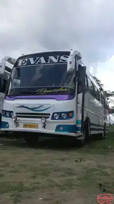 Evans Tours and Travels Bus-Front Image