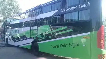 Krishna Travels Bus-Front Image