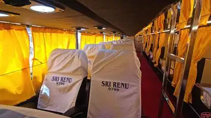 Sri Renu Travels Bus-Seats layout Image