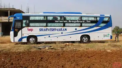 BSP Travels Bus-Front Image