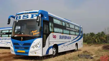 BSP Travels Bus-Front Image