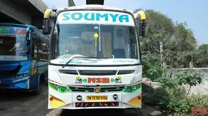 Soumya Tours and Travels Bus-Front Image
