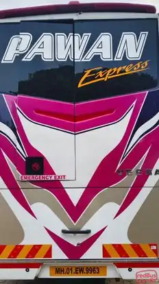 Pawan Travels Mumbai Bus-Front Image