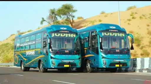 Chouhan travels and Cargo Bus-Front Image