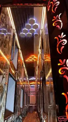 Shree jalaram viral Bus-Seats layout Image