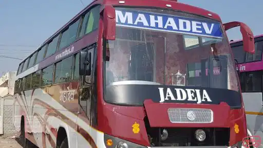 Mahadev Travels and Cargo Bus-Front Image