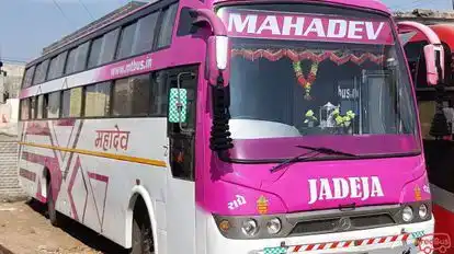Mahadev Travels and Cargo Bus-Front Image