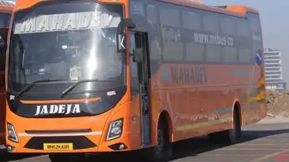 Mahadev Travels and Cargo Bus-Side Image