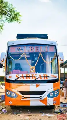 Albeli Sarkar Tours and Travels Bus-Front Image