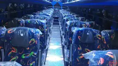 Om sairam enterprises and tourism Bus-Seats layout Image