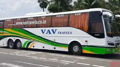 VAV Travels Bus-Front Image