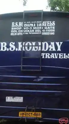 B S Holiday Travels Bus-Front Image