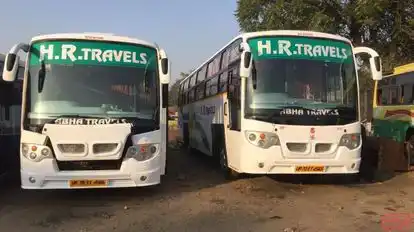 H R Travels Bus-Front Image