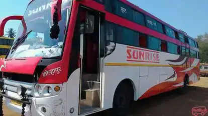 Sunrise Travels Bus-Front Image