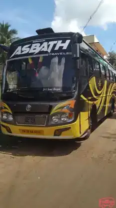 Asbath Travels Bus-Front Image