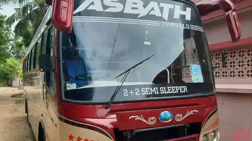 Asbath Travels Bus-Front Image