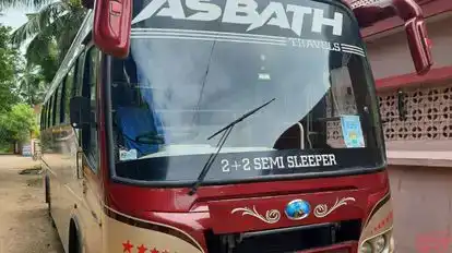Asbath Travels Bus-Front Image