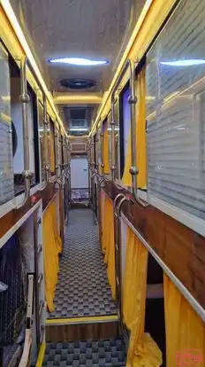 Raj travels Jhunjhunu Bus-Seats layout Image