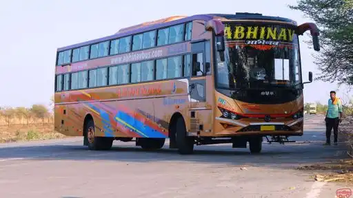 Abhinav Tours And Travels Bus-Front Image