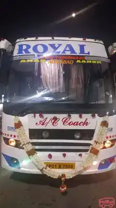 Royal Tours and Travels Bus-Front Image