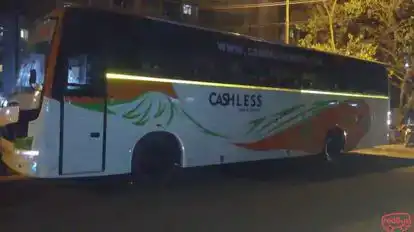 Cashless Tours and Travels Bus-Side Image