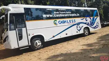 Cashless Tours and Travels Bus-Front Image