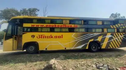 Anukool Travels Bus-Side Image