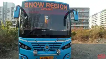 Snow region tours Bus-Front Image