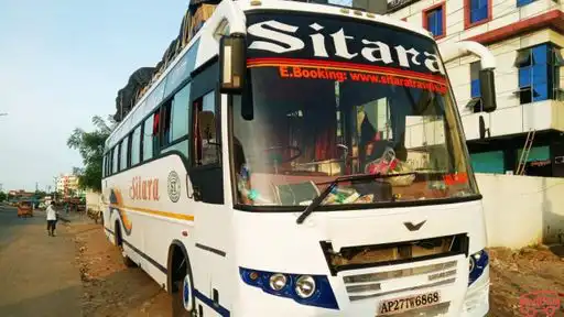 Sitara Travels Bus-Front Image