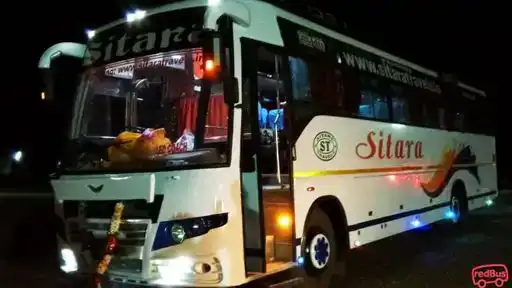 Sitara Travels Bus-Front Image