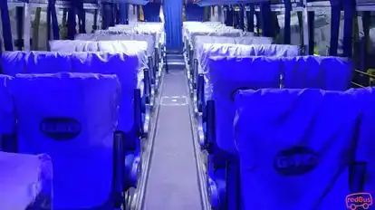 Ganga Travels Bus-Seats layout Image