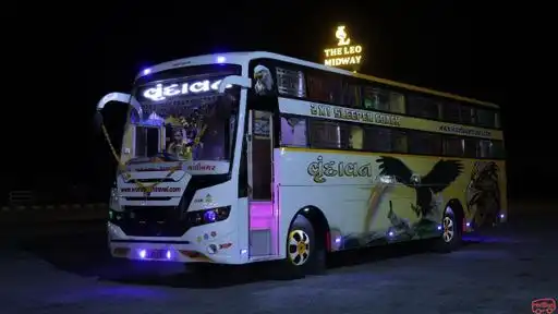 Vrundavan Travels Bus-Front Image