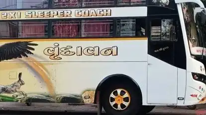 Vrundavan Travels Bus-Side Image