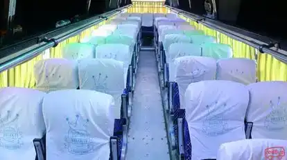 Bhakti Tours And Travels Bus-Seats layout Image