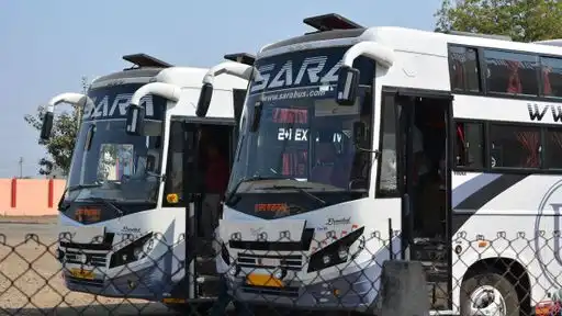 Sara Travels Bus-Front Image