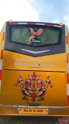 Xena Holidays Bus-Seats layout Image