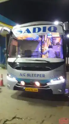 Sadiq Tours and Travels Bus-Front Image