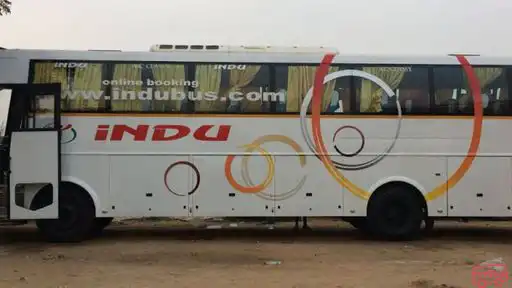 Indu Travels Bus-Front Image