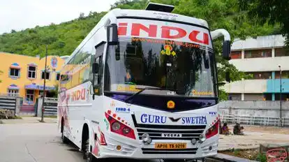 Indu Travels Bus-Front Image